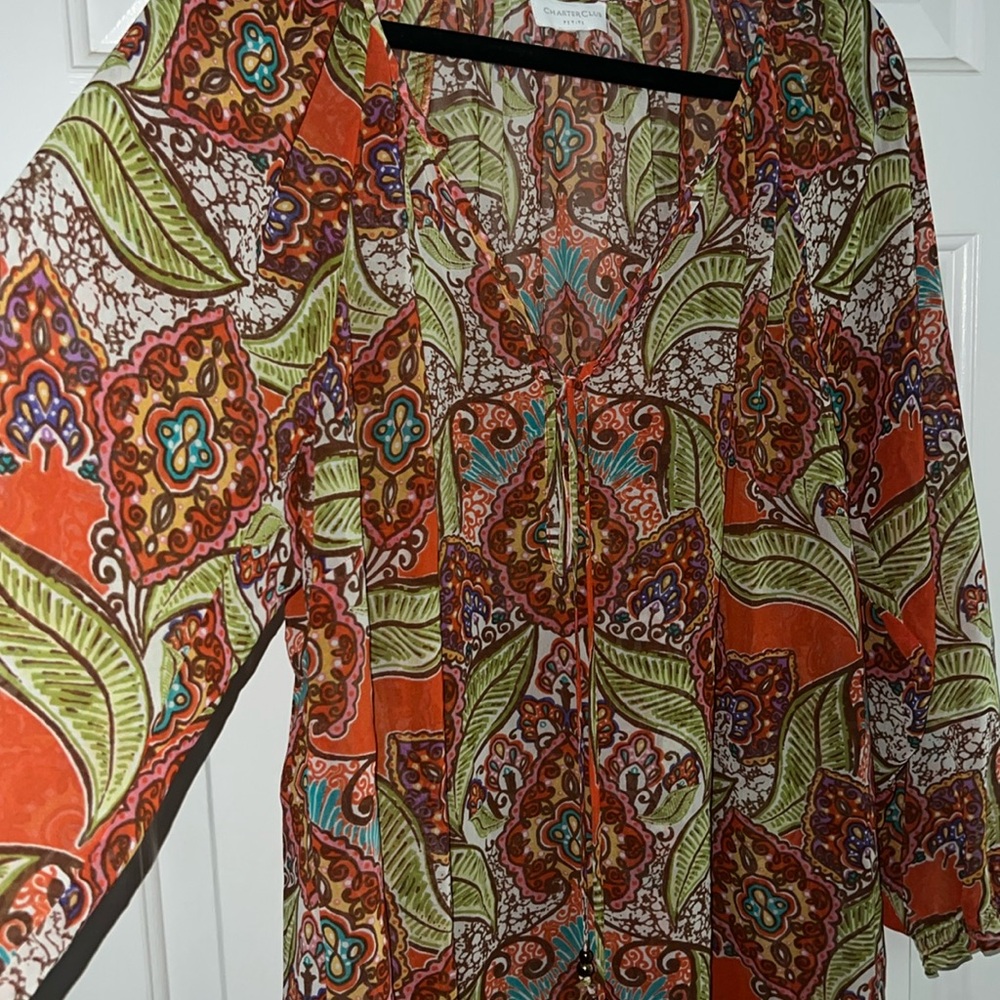 Sheer blouse